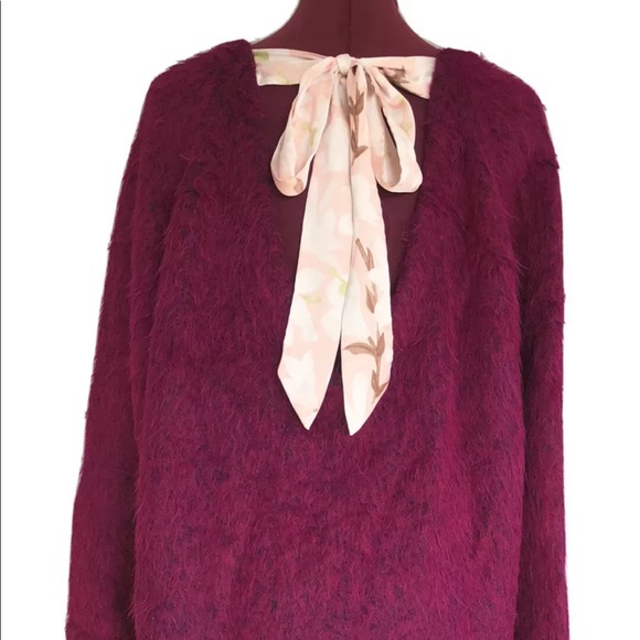 Free People Alpaca Oversized Sweater Peru Rare S/M